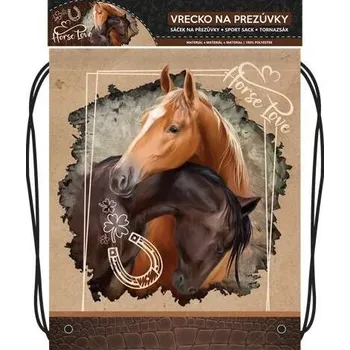 Školní sáček Junior Sáček na přezůvky Horse Love