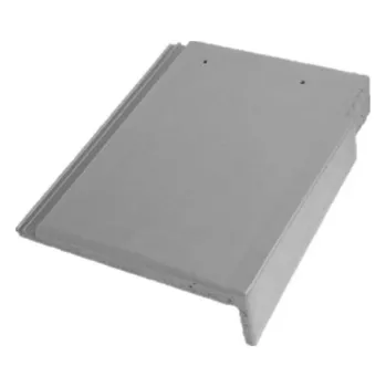 betonová krytina BRAMAC Taška krajní pravá Tegalit STAR zinkově šedá