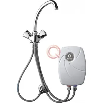 Bojler Průtokový ohřívač vody TM 155 S se stojánkovou baterií Qtermo