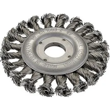 Drátěný kartáč Osborn 1202631151 - Kartáč drátěný kotoučový pr. 115 mm šíře 12 mm otvor pr. 22,2 mm copový ocelový drát pr. 0,50 mm Superior