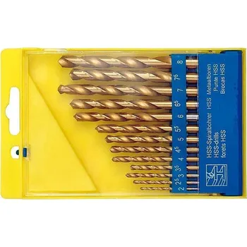 Vrták Sada vrtáků HSS Titan 13ks, průměr 2-8mm