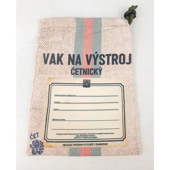 Vybavení pro přežití Pytlík Vak na výstroj četnický Velikost: Velký 24x15 cm