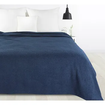 deka Deka BUKLA v tmavě modré barvě Rozměr deky: 200x220cm