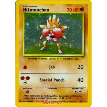Sběratelská karetní hra Hitmonchan 007/102 - Base Set