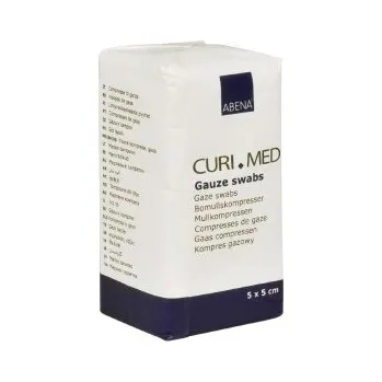 Kompres Gázové kompresy, nesterilní 100 ks 5 x 5 cm