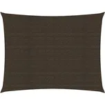 ZBXL Plachta proti slunci 160 g/m² hnědá 3 x 4,5 m HDPE