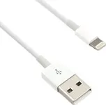 C-TECH kabel USB 2.0 Lightning (IP5 a vyšší) nabíjecí a synchronizační kabel, 2m, bílý