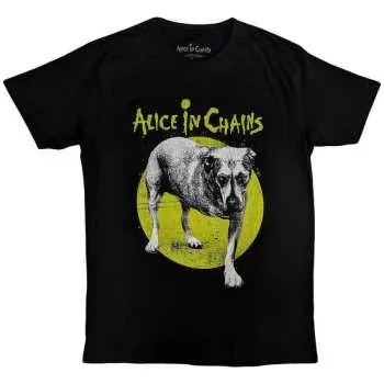 Pánské tričko Merch Alice In Chains: Alice In Chains Unisex T-shirt: Three-legged Dog V2 (medium) M