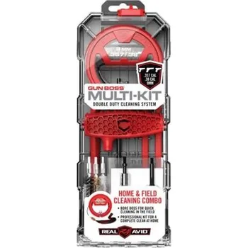 Příslušenství pro sportovní střelbu Čistící sada Real Avid Gun Boss Multi-Kit .357/.38 (9mm)