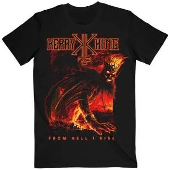 Pánská móda Merch Kerry King: Kerry King Unisex T-shirt: From Hell I Rise Hell King (x-large) XL