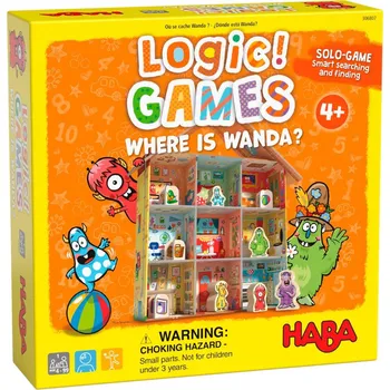 Haba Logic! GAMES Logická hra pro děti Kde je Wanda?