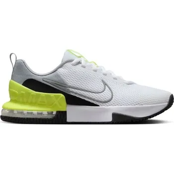 Pánská fitness obuv Pánské fitness boty Nike AIR MAX ALPHA TRAINER 6 11.5 Bílá, Šedá, Žlutá, Černá