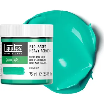 Vodová barva Akrylová barva Liquitex Professional Bio-Based - Bright Aqua Green