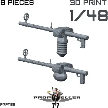 Plastikový model 77PROPELLER 1/48 MG-15 (8 pcs.)