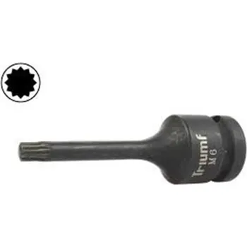 Gola hlavice Triumf 100-05696 - Hlavice zástrčná - ořech 1/2" XZN M 4x78mm průmyslová, kovaná