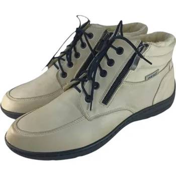Dámská zimní obuv S 724 - 264 zimní zdravotní kotníkové boty v krémové barvě 39