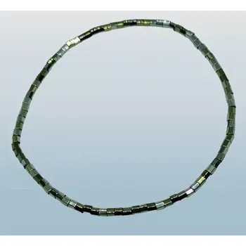 Náramek Jemný hematitový náramek zelený