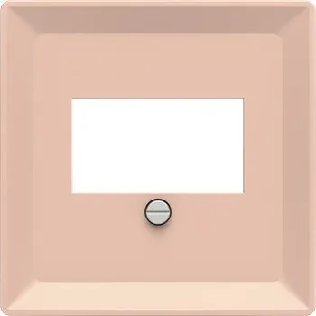 vypínač ABB Zoni Kryt zásuvky komunikační přímé (HDMI USB VGA USB REPRO) pudrová