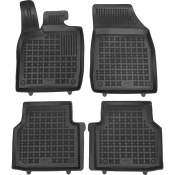 autokoberec Rezaw Gumové autokoberce Škoda Enyaq iV (od roku 2020>) s tunelem, zvýšený okraj |