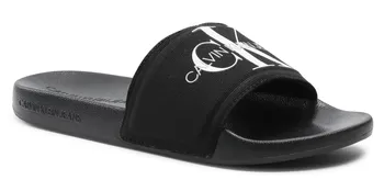 Pánské pantofle Calvin Klein Canvas Sliders YM0YM00061BDS