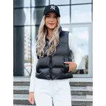 Dámská vesta DSTREET WILLOW ČERNÁ XXL