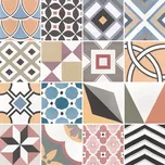 Equipe Caprice Deco Patchwork Colours 20x20 (22104) Equipe