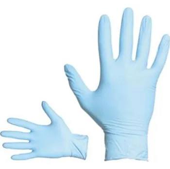 Pracovní rukavice ANSELL 92-670 - Touch N Tuff Blue - Rukavice pracovní (vel. 9) jednorázové 100% nitril, bez vosku, silikonu a plastifikátorů