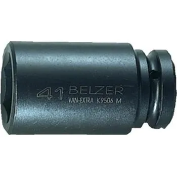 Bahco K9506M-38 - Hlavice nástrčná - ořech 1", 38mm, průmyslová (kovaná) prodloužená 110mm