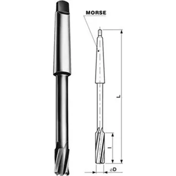 Výstružník Výhrubník pr. 22mm H11 strojní s kuželovou stopkou MORSE 2, STIMZET