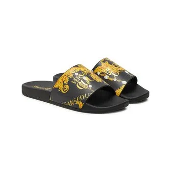 Dámská móda Nazouváky Versace Jeans Couture 77VA3SQ3 ZS834 Černá 35