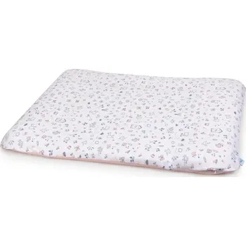 Přebalování CEBA Měkký přebalovací potah 2 ks Candy Pink, Bird World + Light Grey, Bird World 50x70 šedá