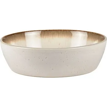Kameninová miska na polévku 18cm Cream/Cream - BITZ (Miska na polévku 18 cm Cream/Cream - BITZ)