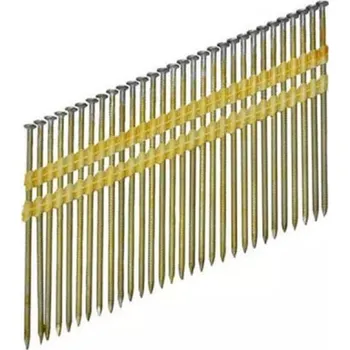 Hřebík Bostitch KB380120 - Hřebík hladký 3,8 x 120 mm spojený plastem v pruzích, úhel 21°, balení 14kg / 1288ks