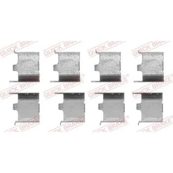 Přislušenství brzdového systému Sada příslušenství, obložení kotoučové brzdy Quick Brake 109-1132