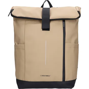 Městský batoh Velký trendy batoh New Rebels Tauron - béžová