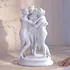 Aelteste Volkstedter Tři grácie porcelánová soška 16 x 9 x 25 cm