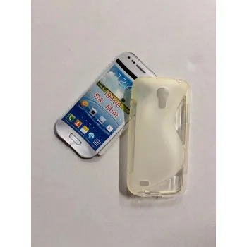 Pouzdro na mobilní telefon S-Line Case pro Samsung i9190 S4 mini clear/mléčné