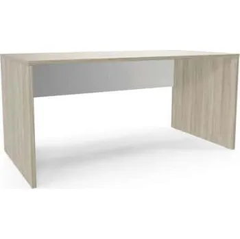 Psací stůl Viva 2 Kancelářský stůl Viva, 160 x 80 x 75 cm, rovné provedení, dub oyster/bílý