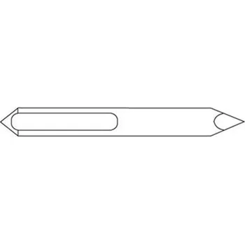 Fréza IGM N040-33531 - Žiletka tvrdokovová pr. 3,0 mm délka 33,5 mm HM