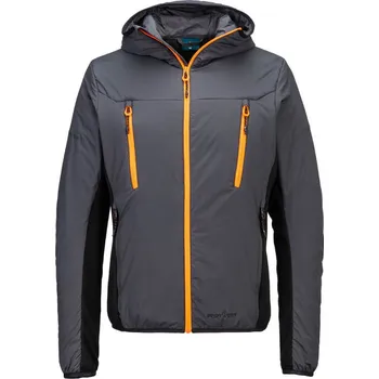 pracovní bunda PORTWEST Bunda EV470 hybridní, zateplená POR-EV470MGRS S Šedá metal Standartní