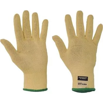 Rukavice pracovní (vel. 8) speciální, CE II - bezešvý úplet, Kevlar®, obouruký, středně silný