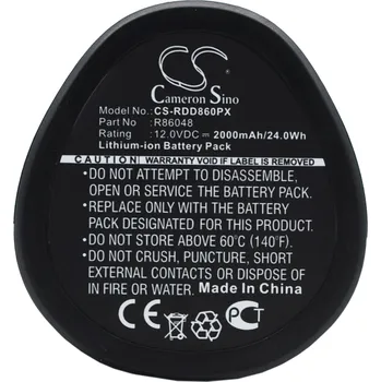 Baterie Cameron Sino CS-RDD860PX pro Ridgid R82059 - neoriginální
