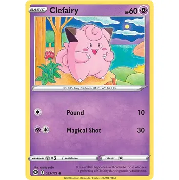 Karetní hra Pokémon TCG Clefairy 053/172