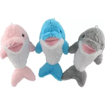 plyšák Teddies Delfín 3 barvy 30 cm
