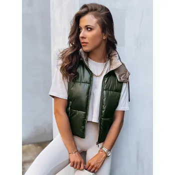 Dámská vesta Dámská vesta DSTREET OSHE ZELENÁ L