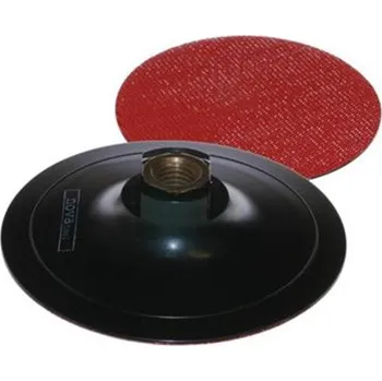 Brusný kotouč Talíř podložný pr. 115mm na úhlovou brusku, suchý zip, podklad tuhý, upínací závit M14