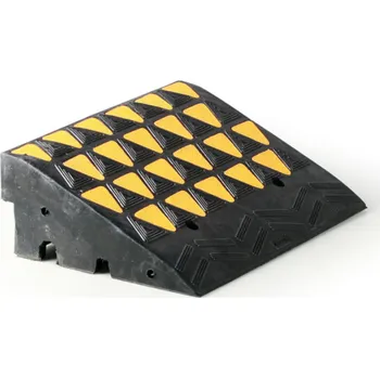 Nakládací rampa pro vozidlo Nájezdový klín, 600 x 450 mm, výška 200 mm