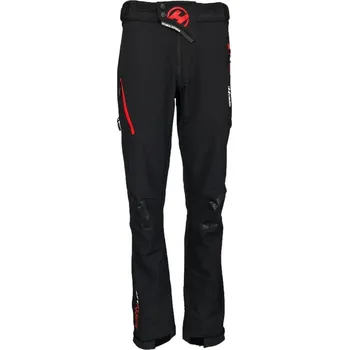 Cyklistické oblečení HAVEN Cyklistické kalhoty dlouhé bez laclu - POLARTIS - červená L