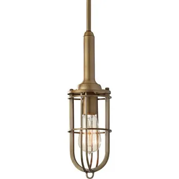 FEISS Závěsné světlo Urban Renewal, antická mosaz 1 x 60 W - Doprava zdarma