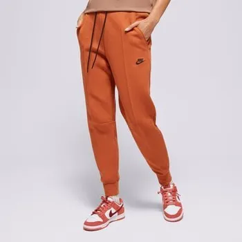 Nike Kalhoty W Nsw Tch Flc Mr Jggr Oranžová M